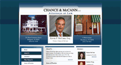 Desktop Screenshot of chancemccann.com
